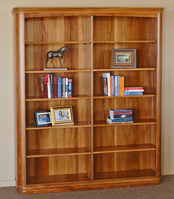 Best riviera-1600-x-1900mm-bookcase-standard-2 | Rimu Furniture